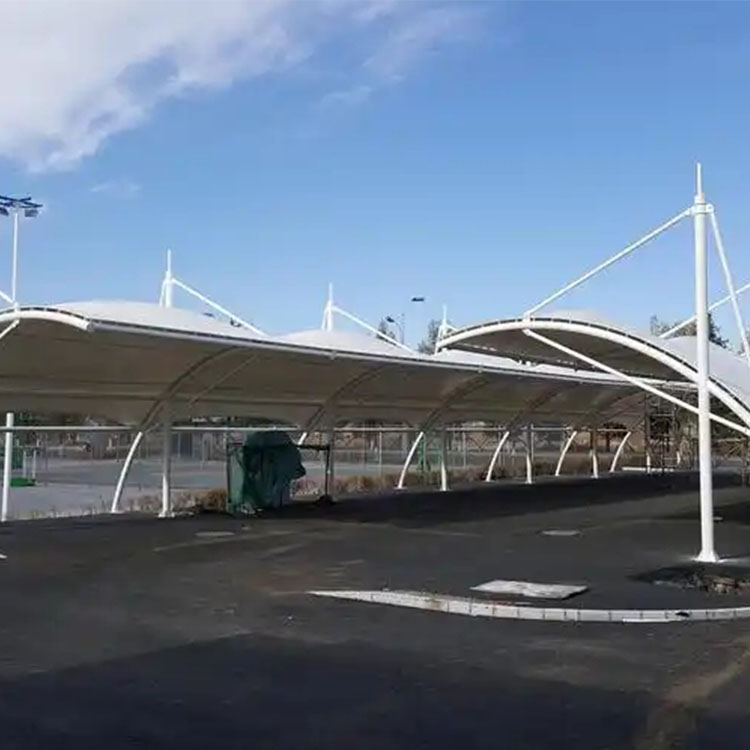 元江膜结构电动车棚